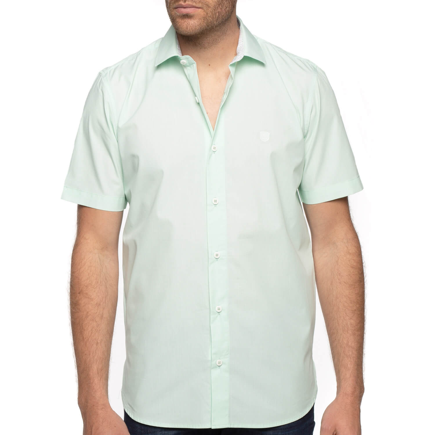 Chemise basique écusson