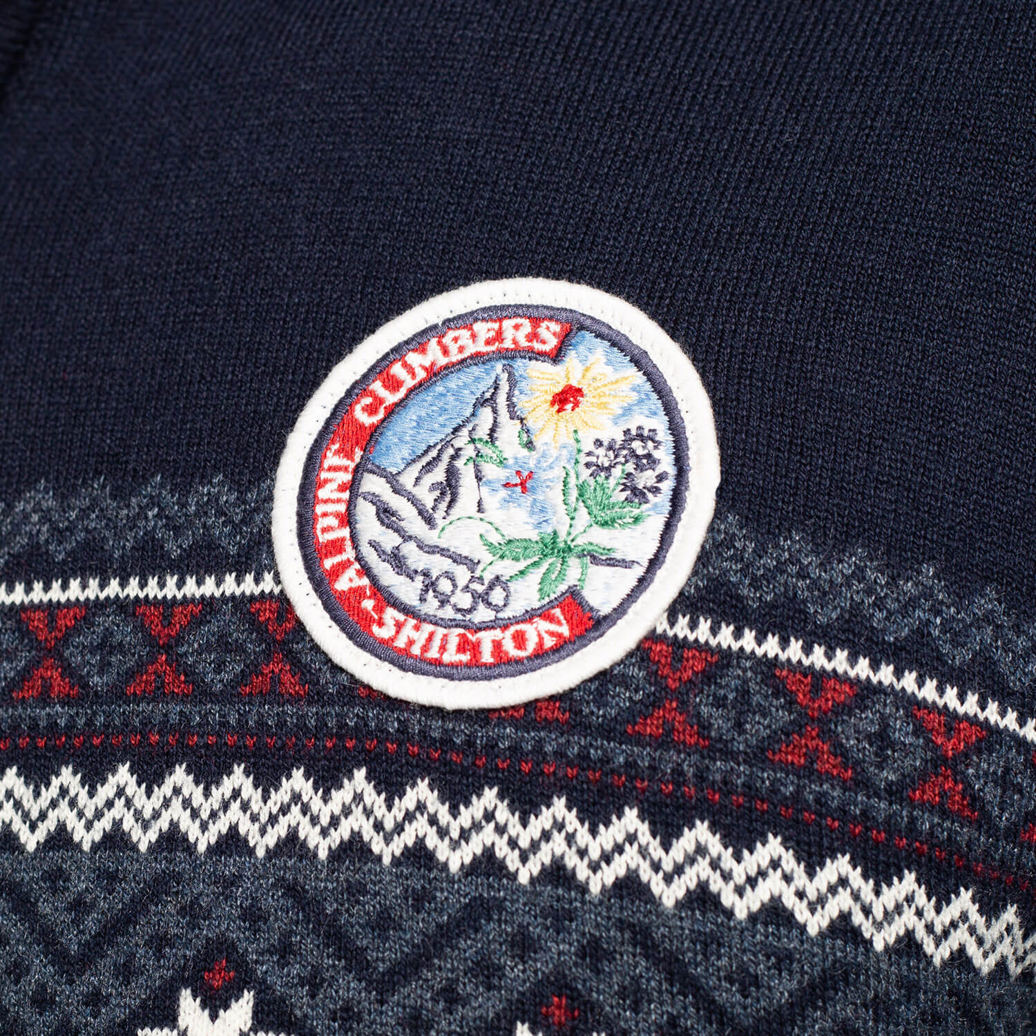Pull expédition col zippé