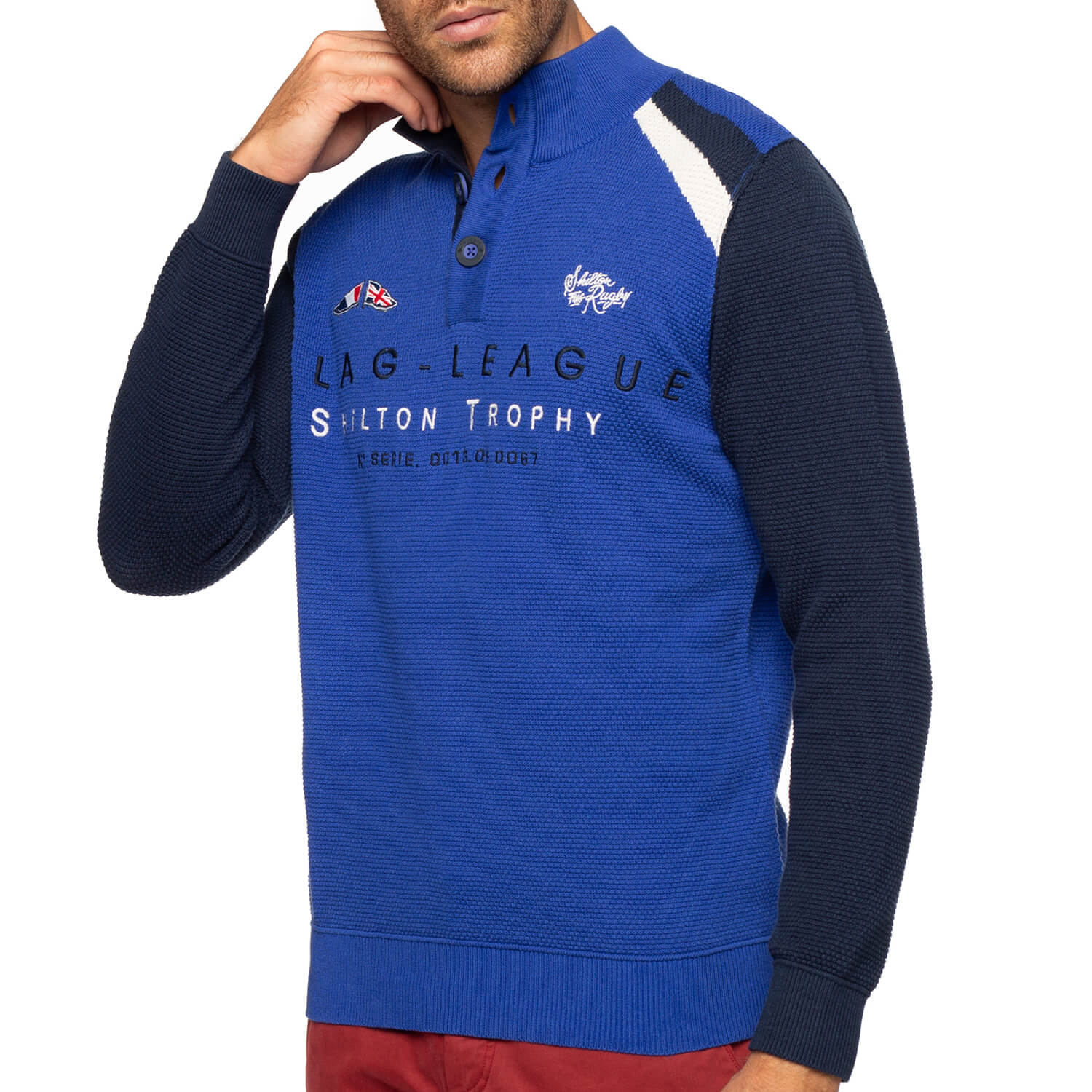 Pull rugby flag Indigo - Shilton