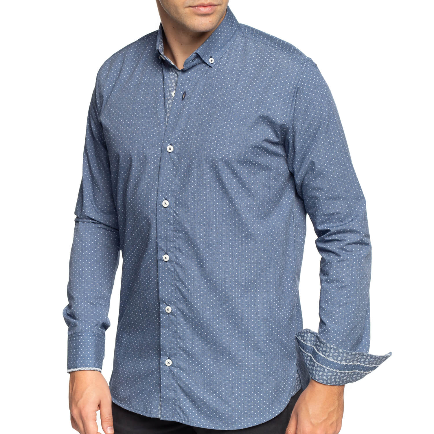 Chemise imprimée à motifs