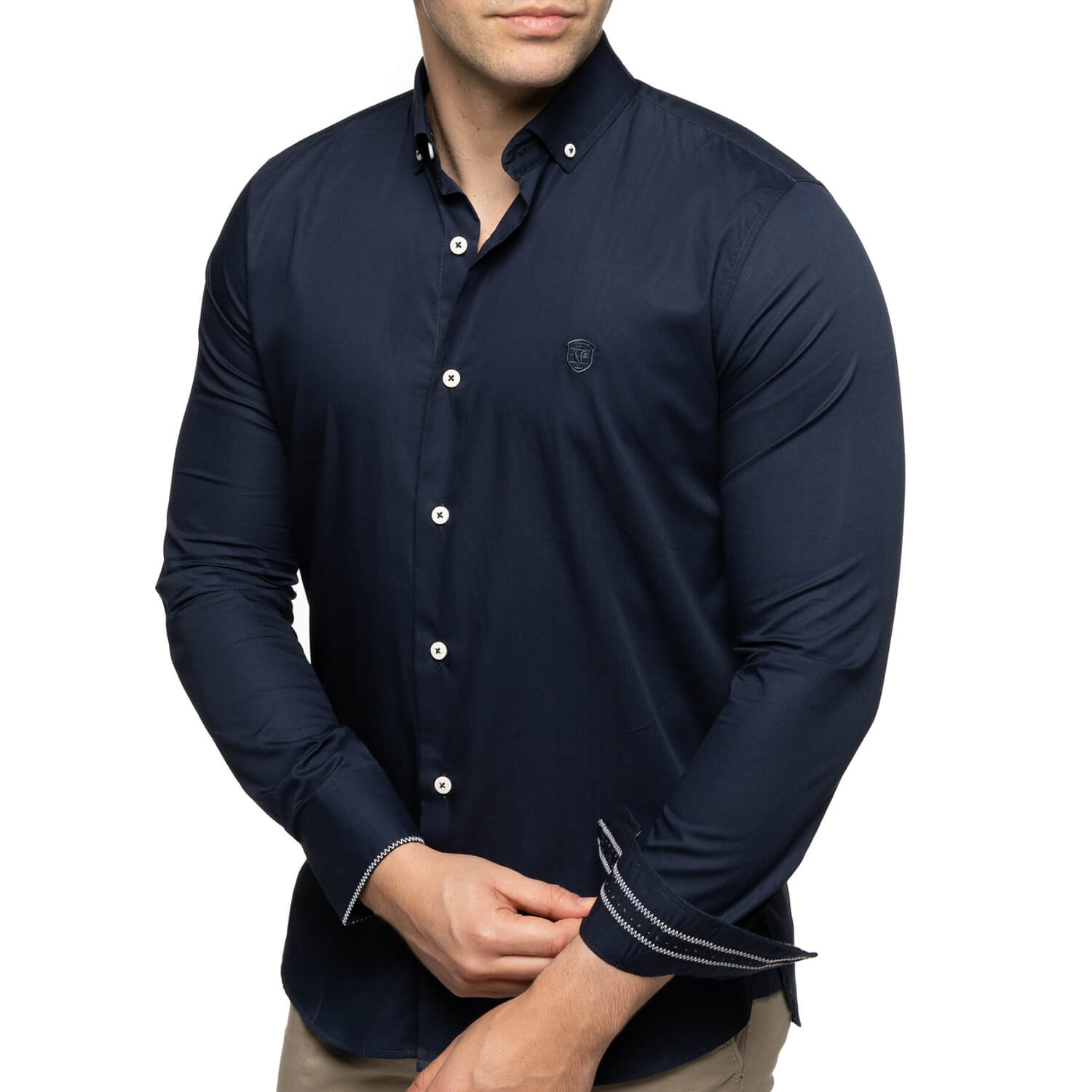 Chemise city écusson
