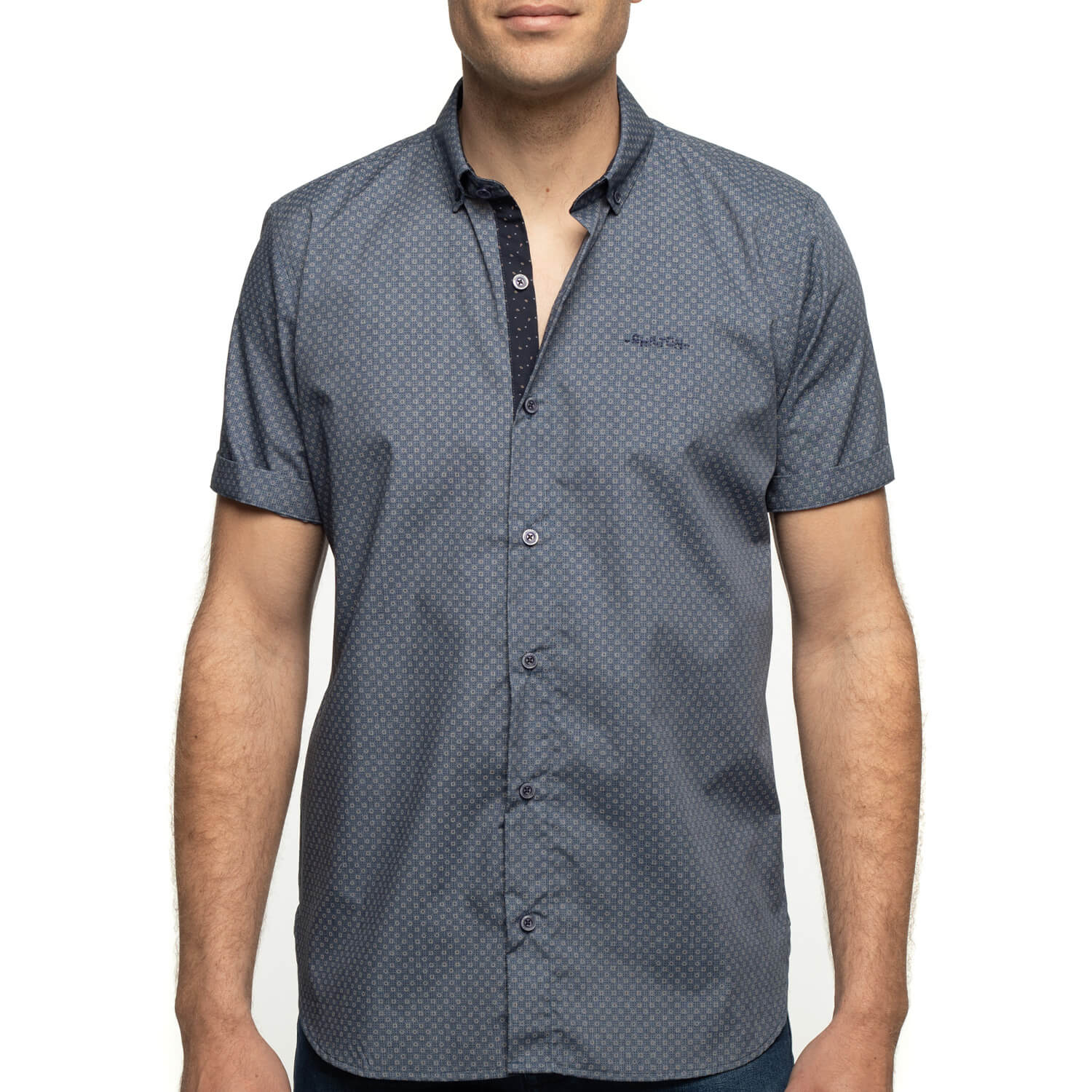 Chemise imprimés géométriques