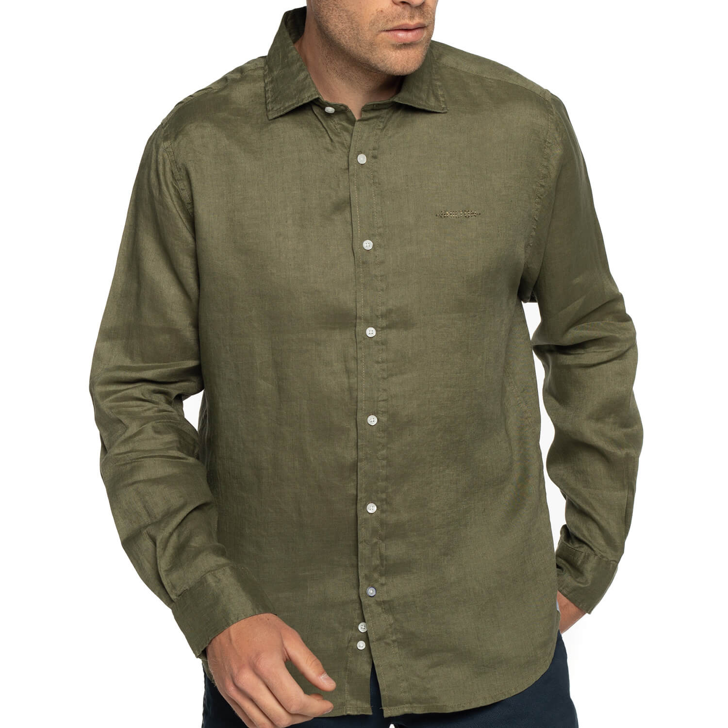 Chemise en lin authentique