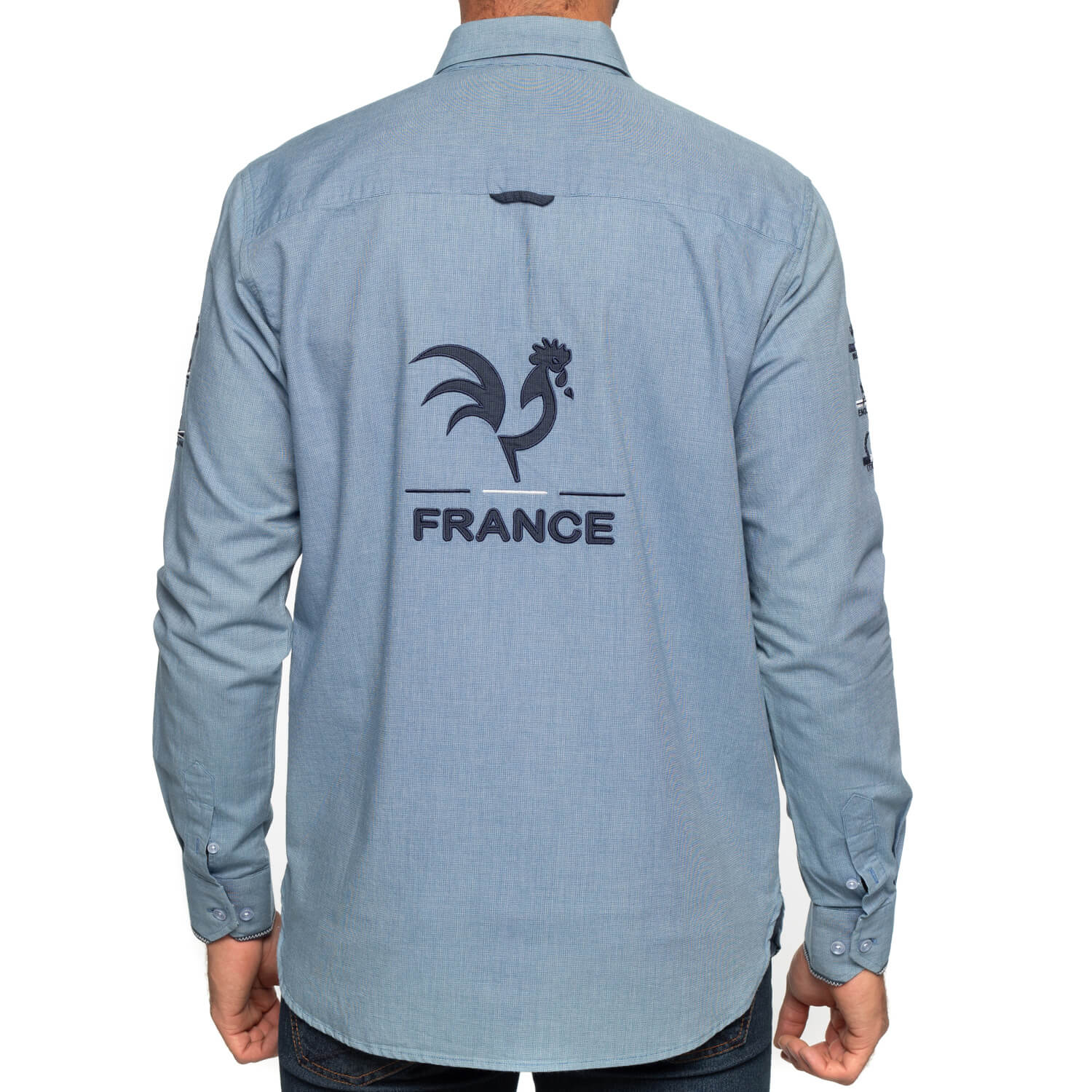 Chemise rugby nations coq
