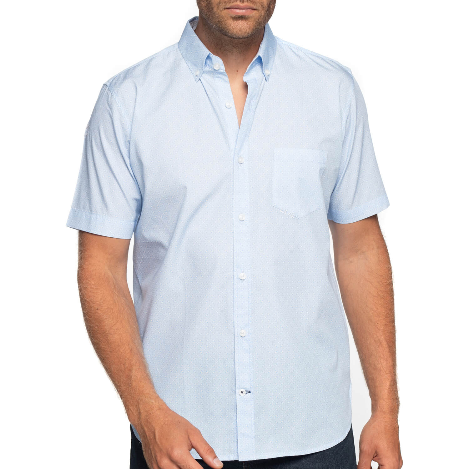 Chemise poche imprimée