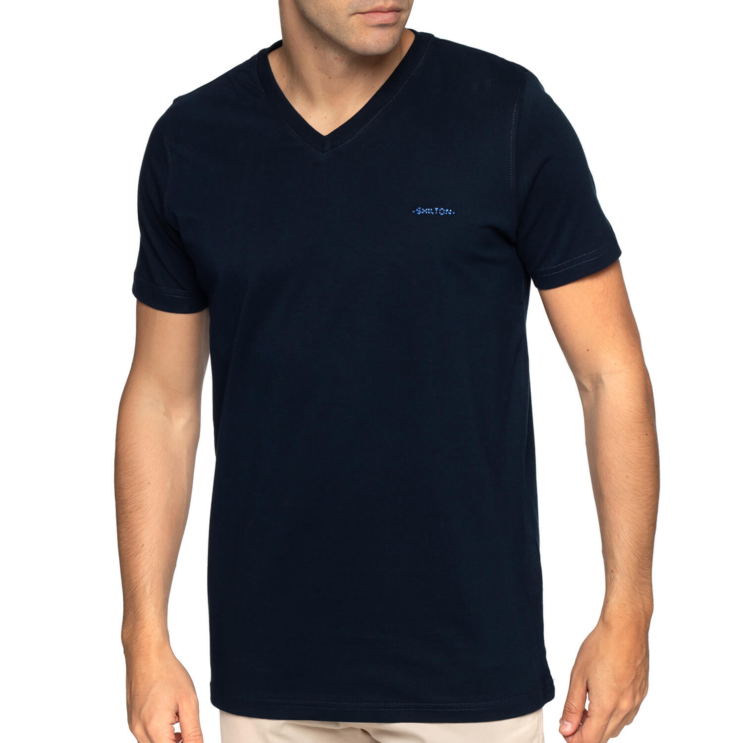 T-shirt col V