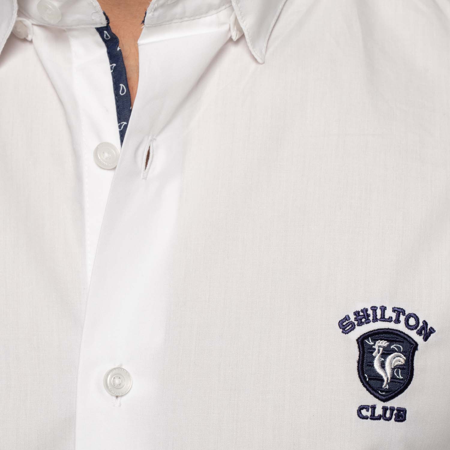 Chemise club écusson