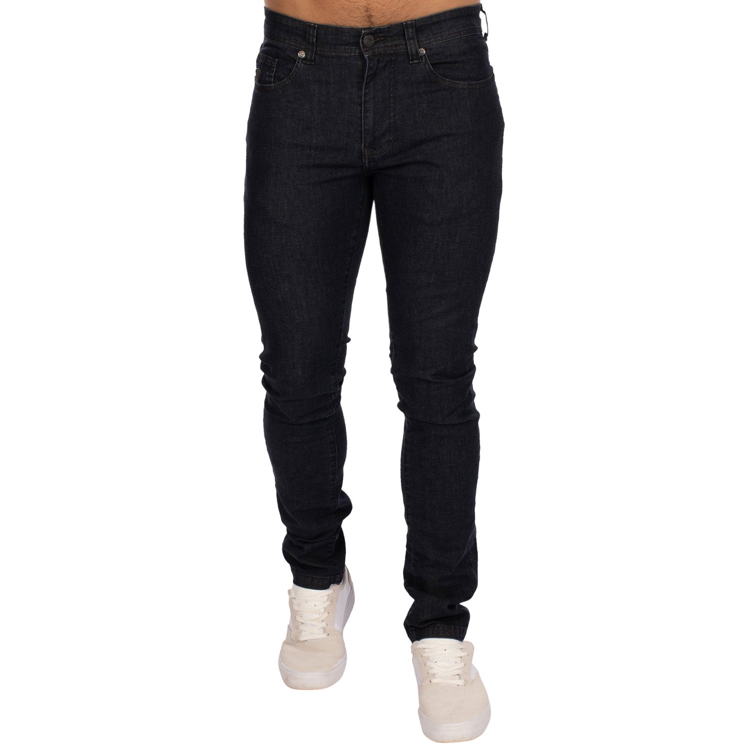 Jeans slim écusson