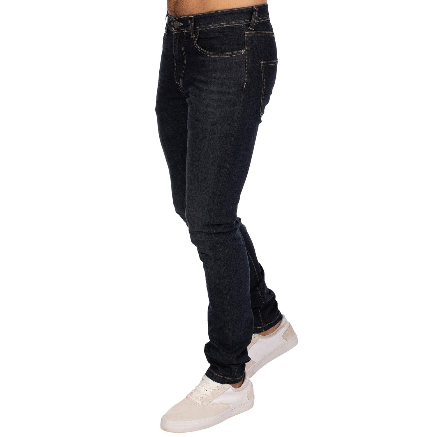 Jeans slim écusson used