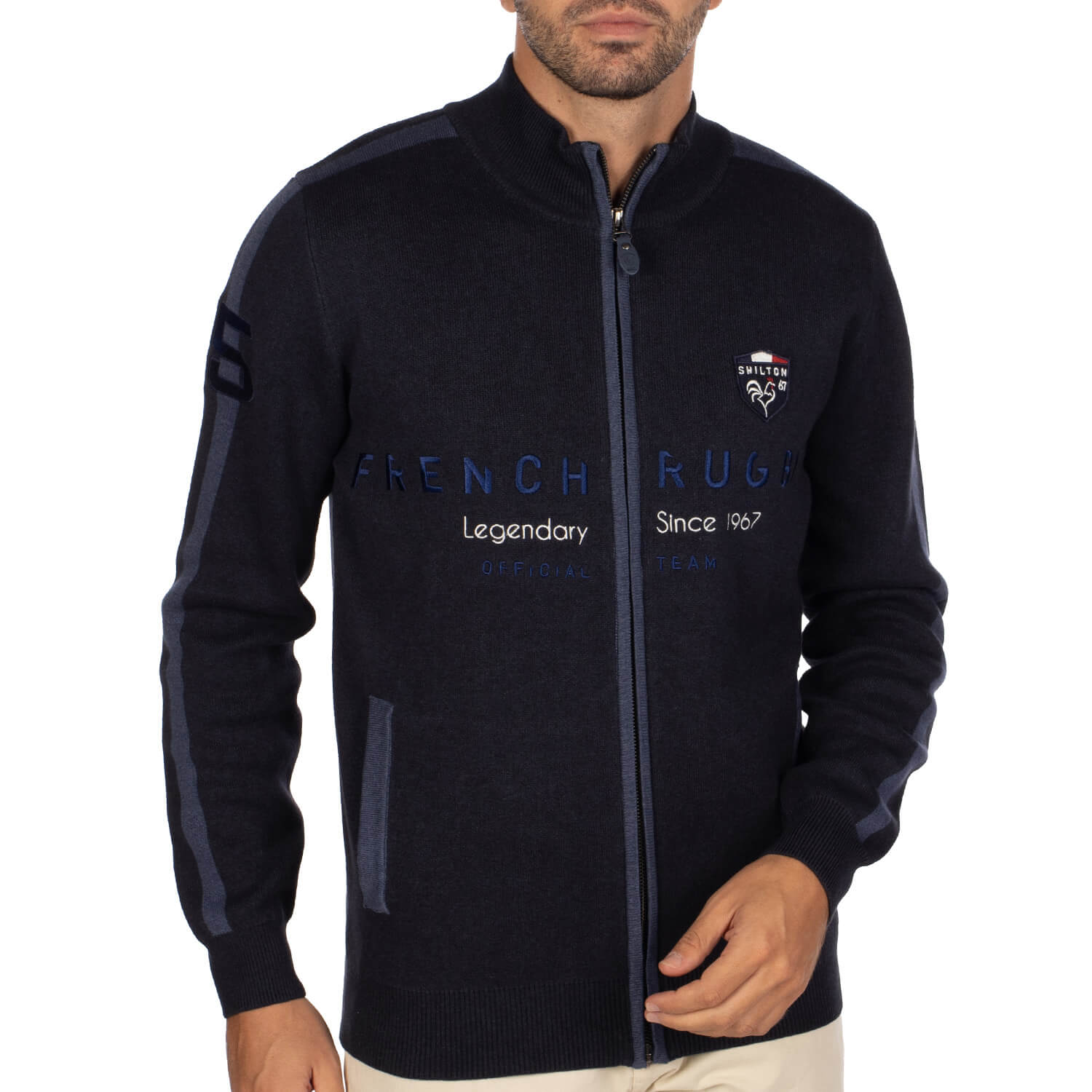 Gilet french rugby