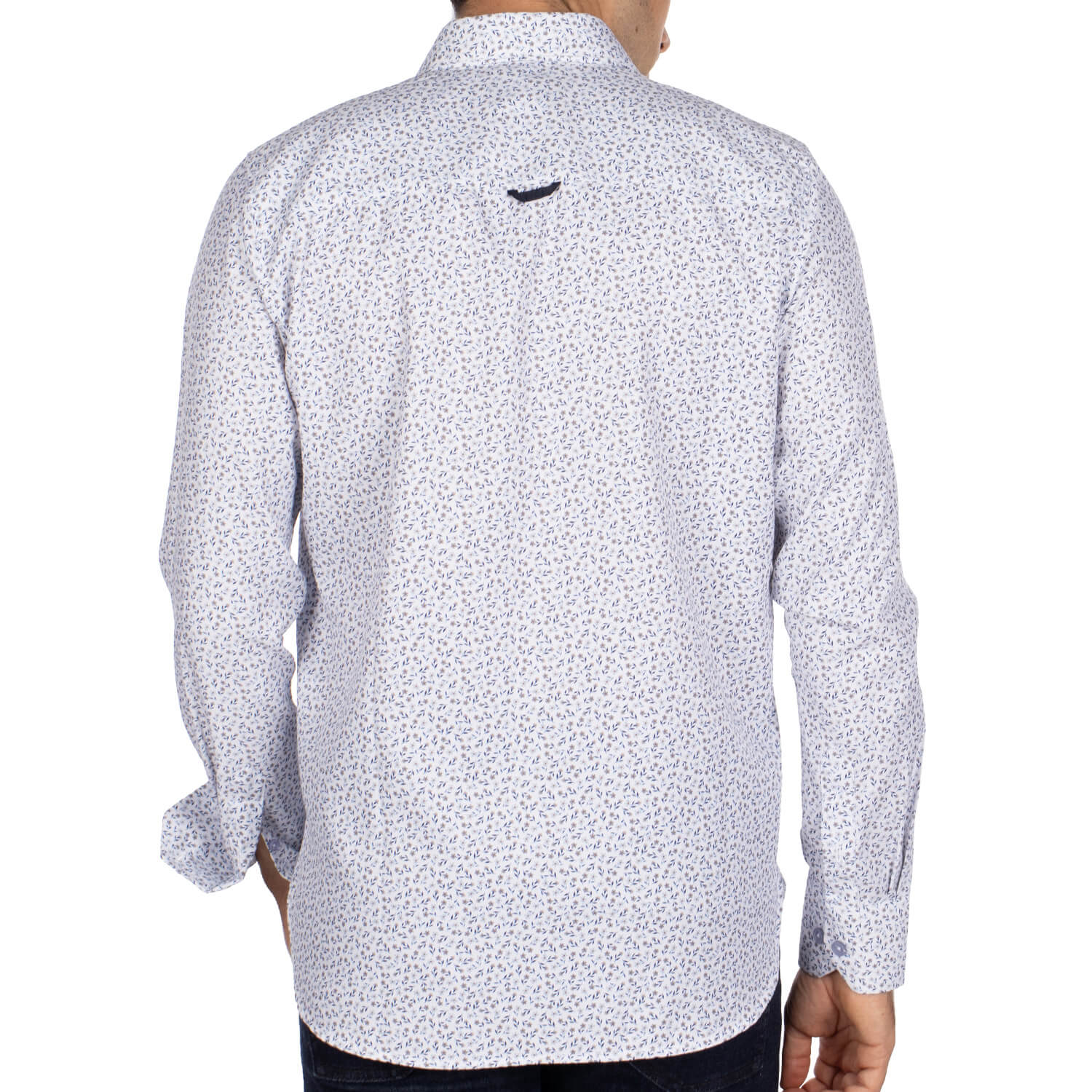 Chemise rugby fleurie