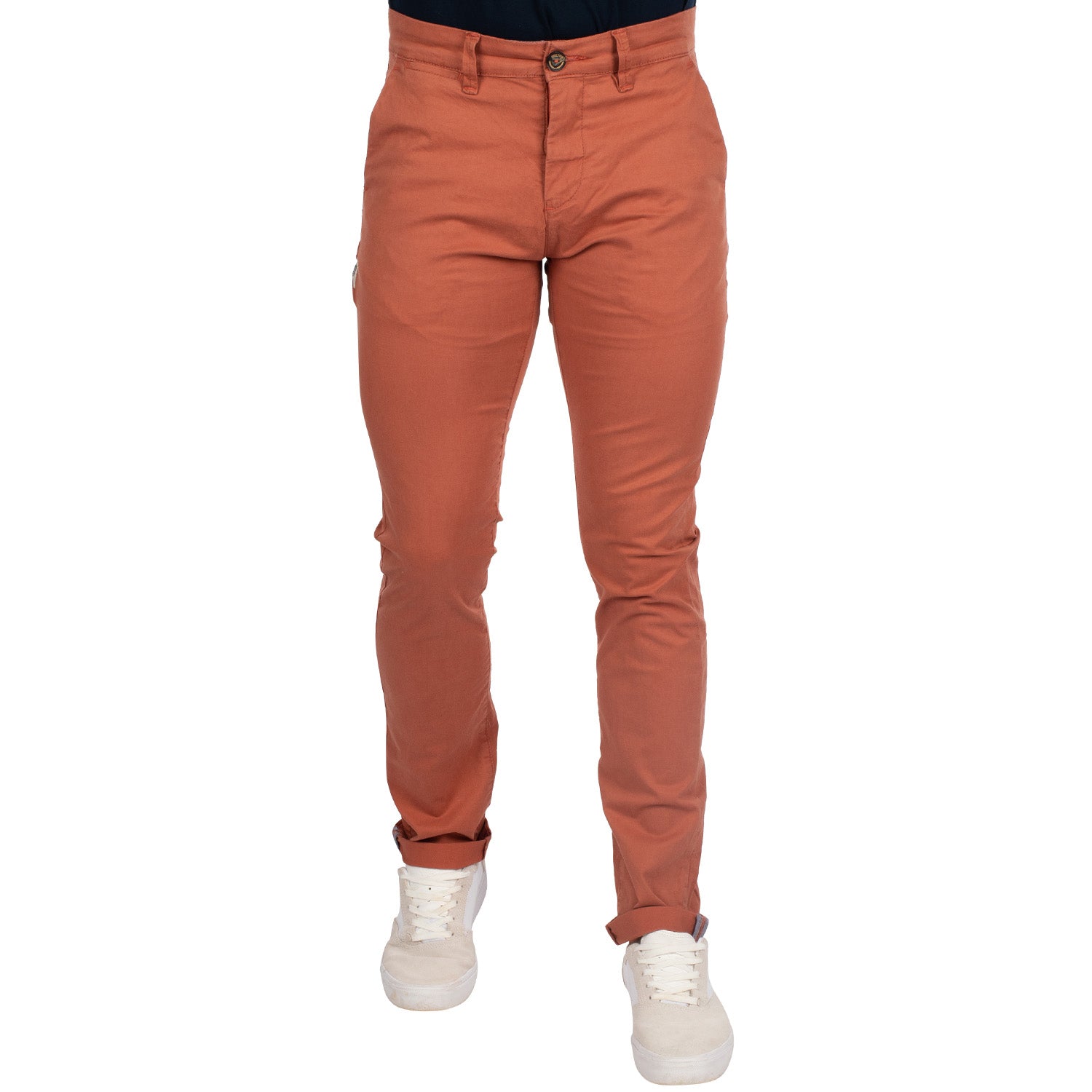 Pantalon chino stretch Orange - Shilton