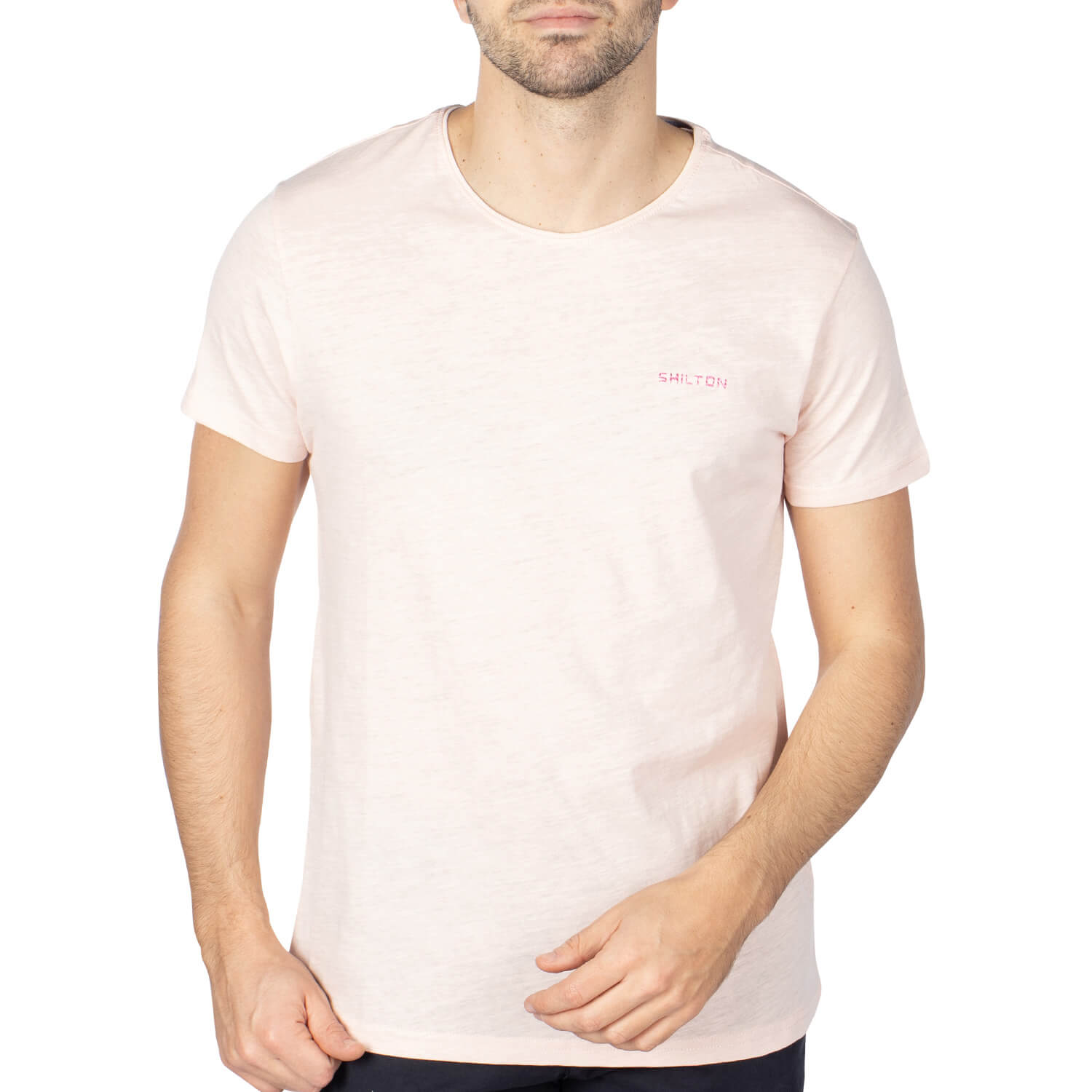 T-shirt fil laine Rose - Shilton
