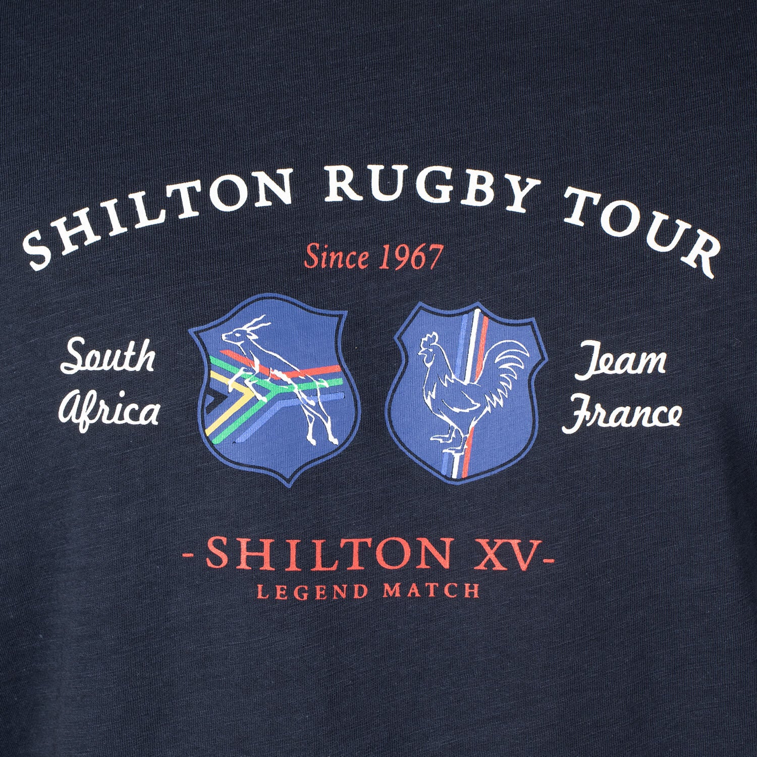 T-shirt rugby tour