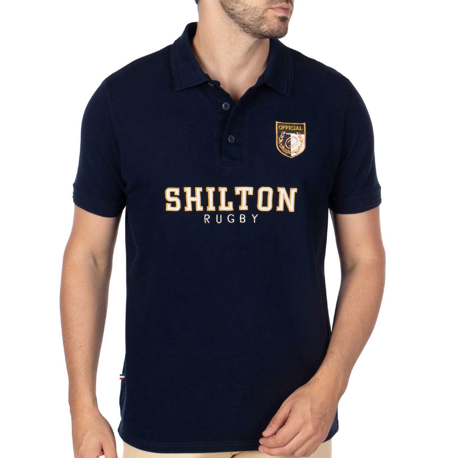 Polo rugby nations Navy - Shilton