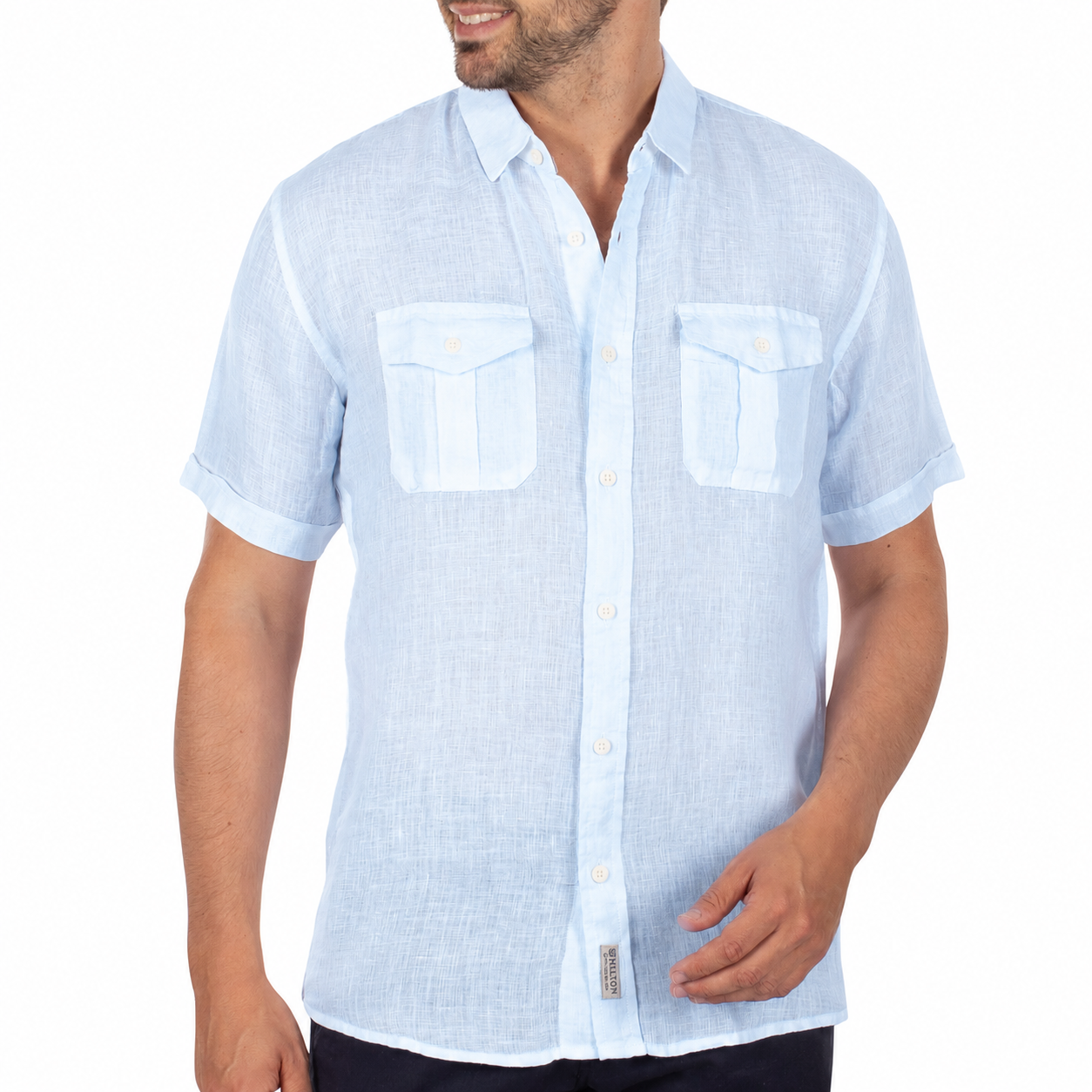 Chemise en lin ondine