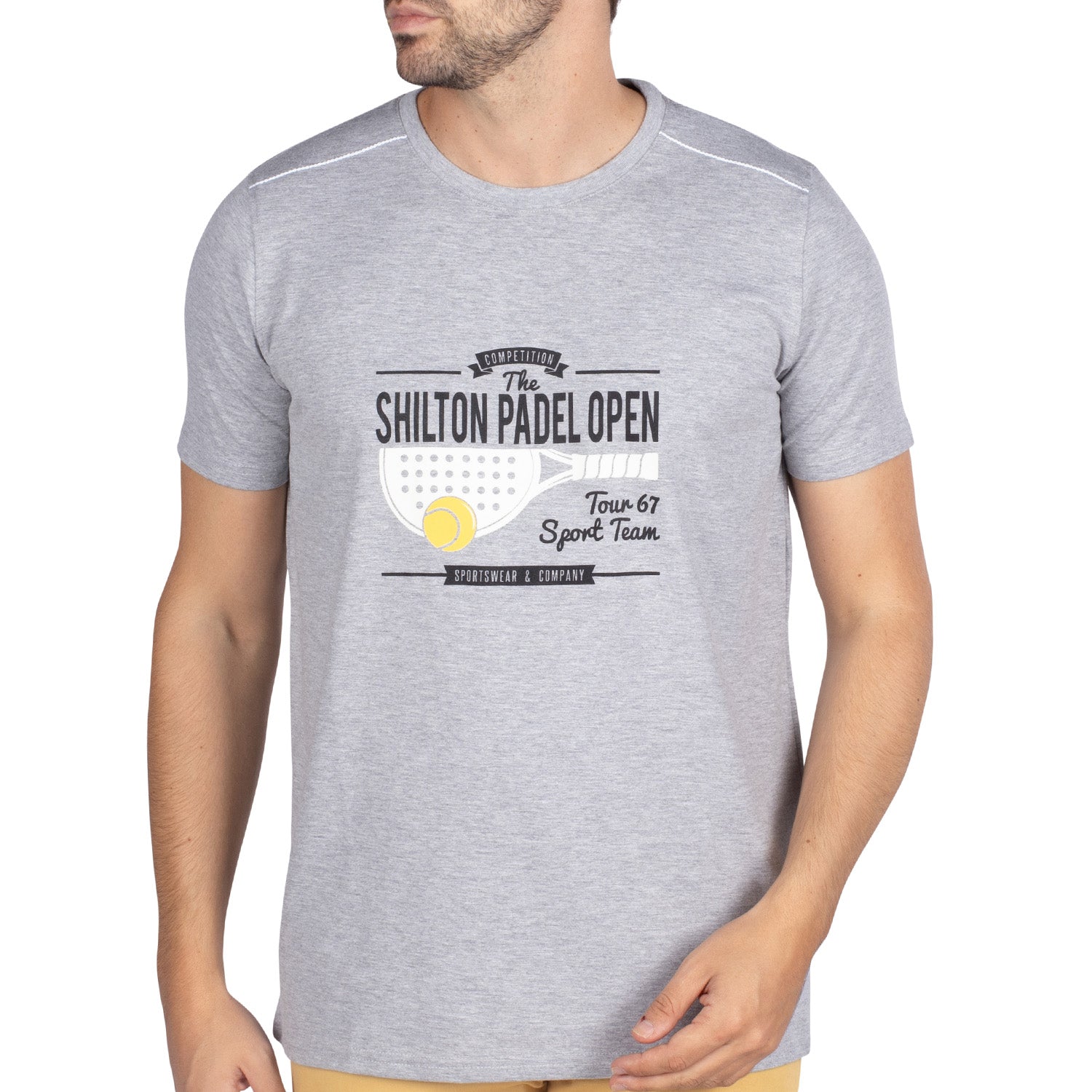 Tshirt Shilton Padel Open Gris