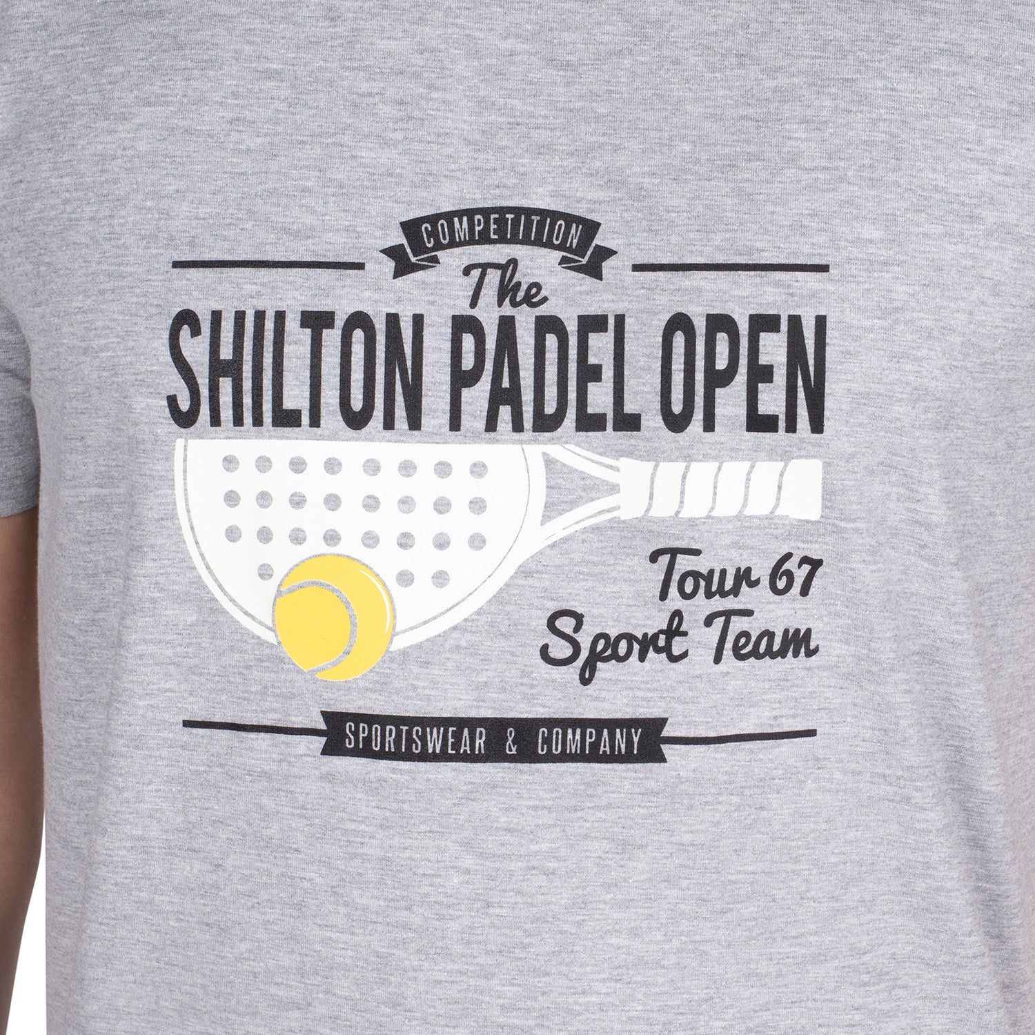 Tshirt Shilton Padel Open Gris
