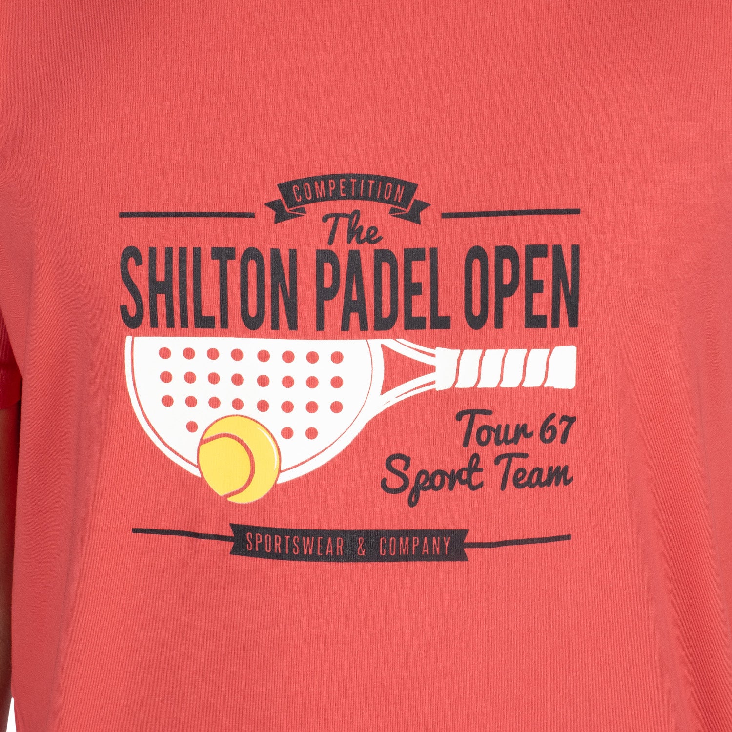 Tshirt Shilton Padel Open Orange