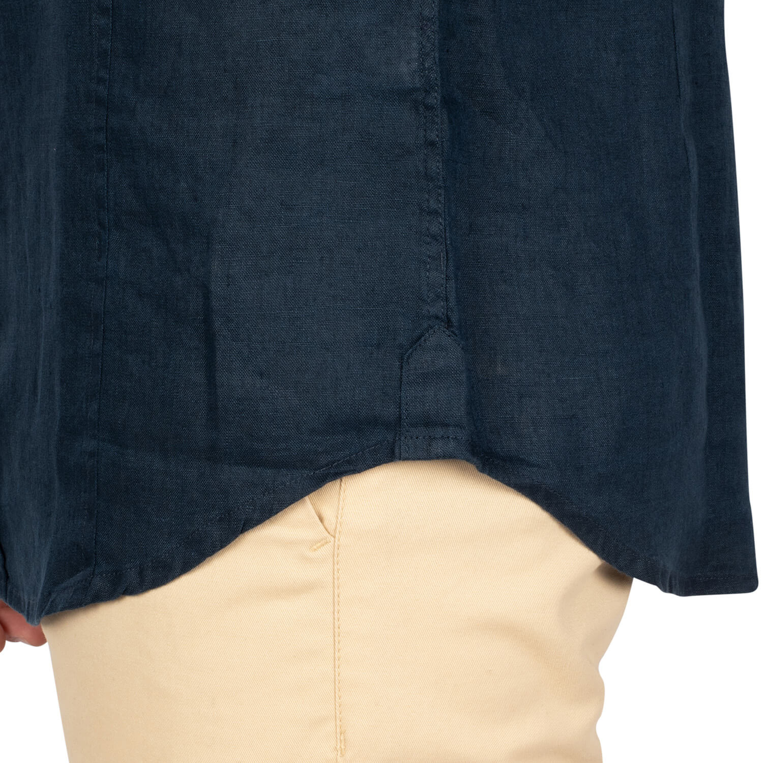 Chemise Mc Basic Lin Navy