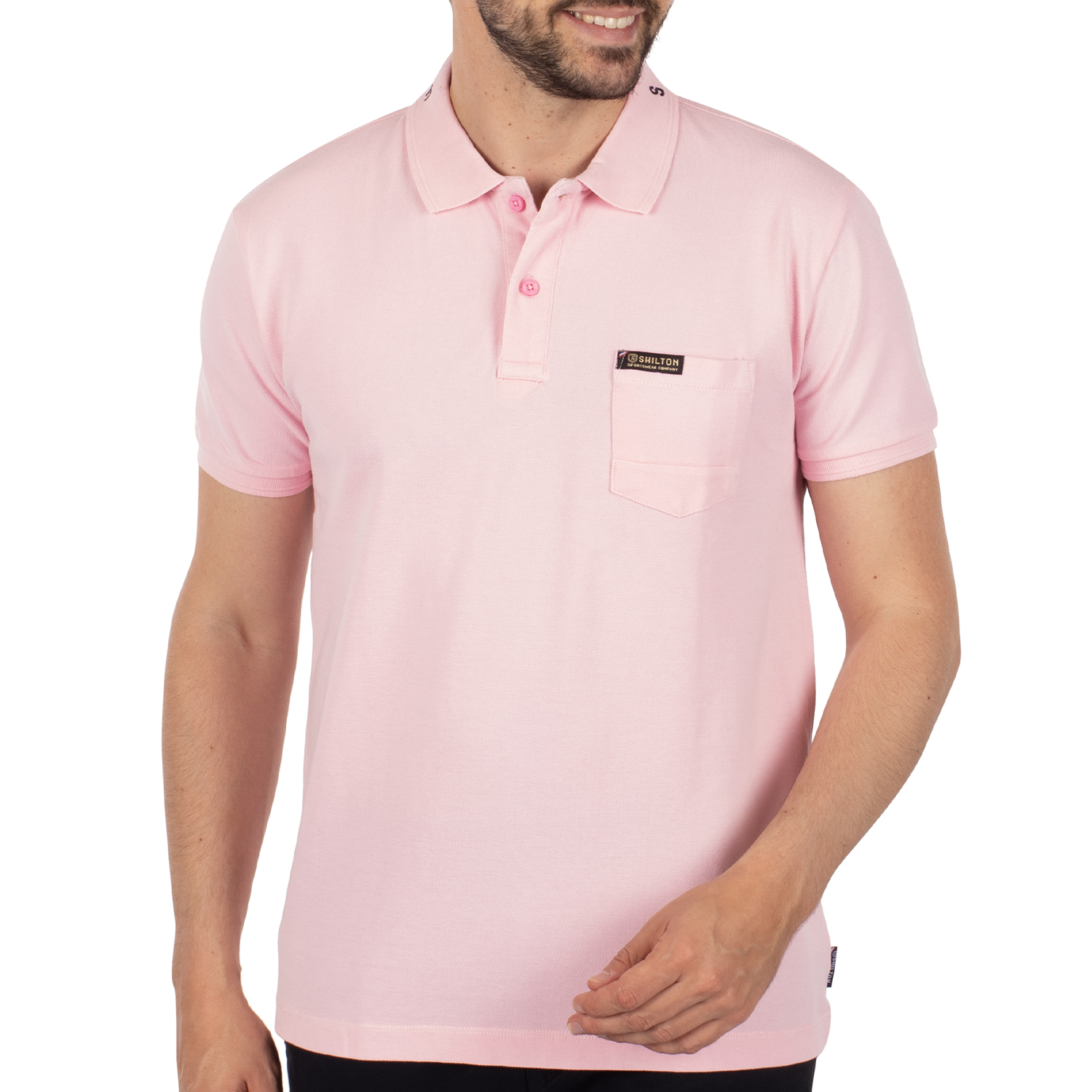 Polo piqué lagon