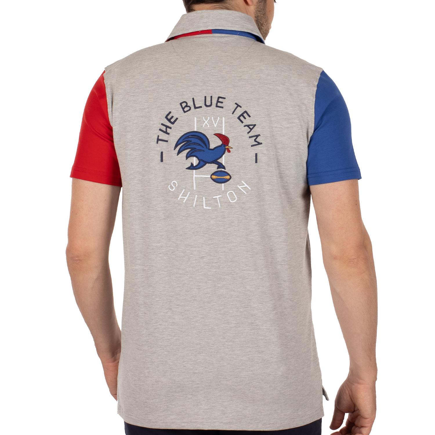 Polo rugby blue team