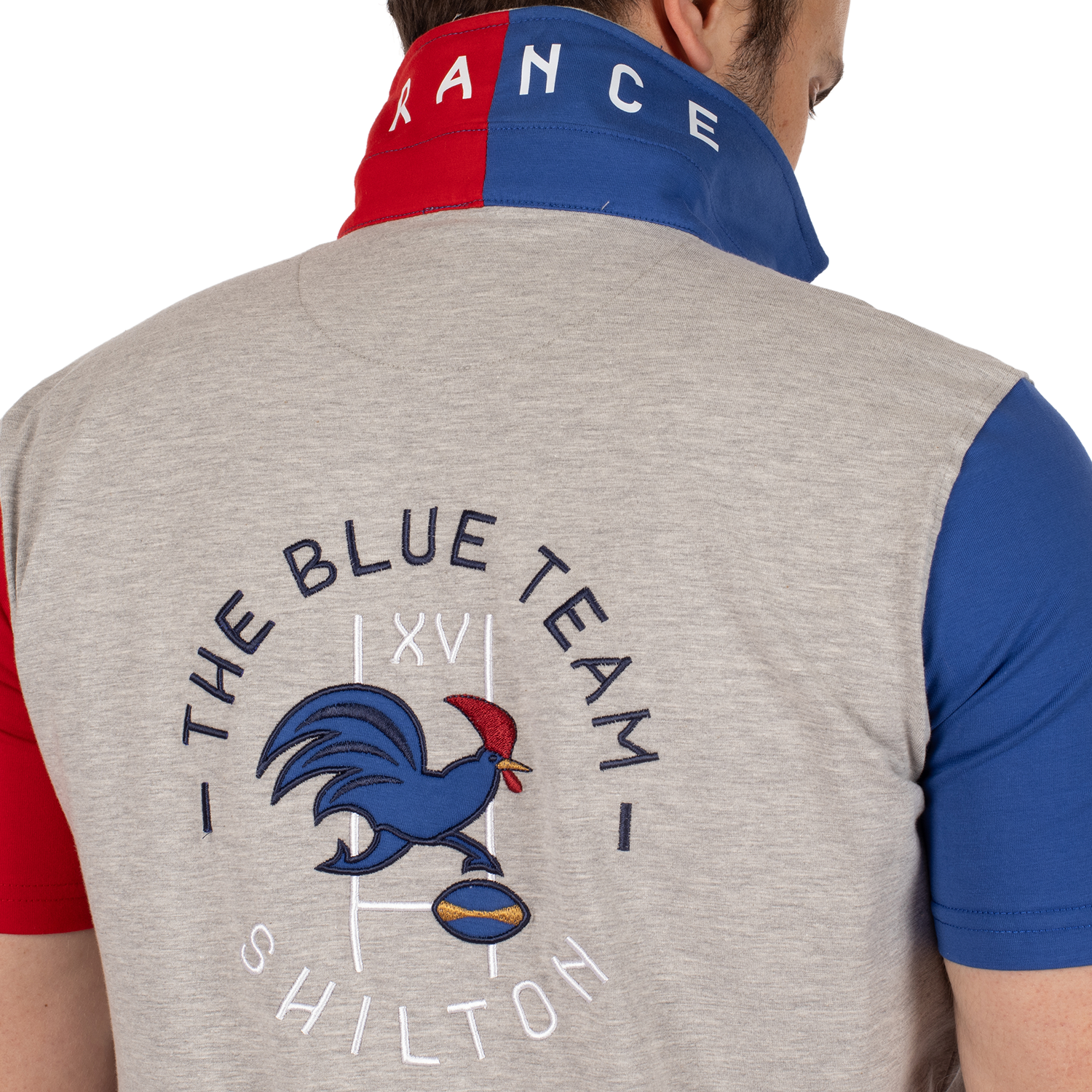 Polo rugby blue team