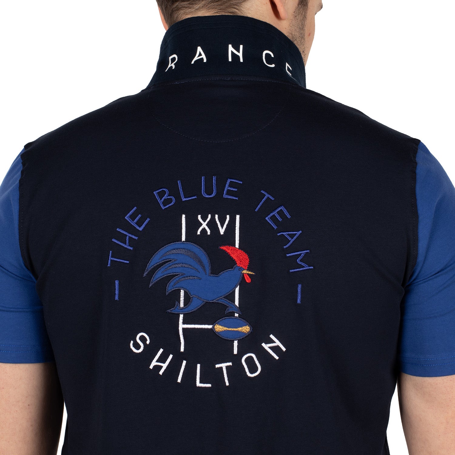 Polo rugby blue team