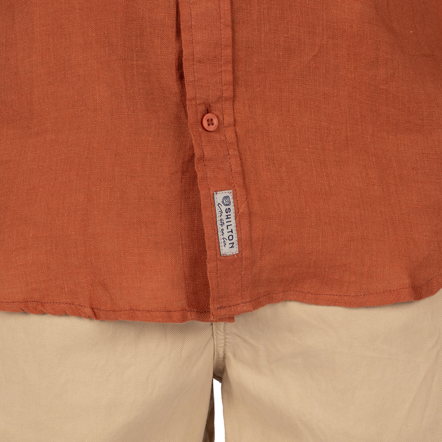 Chemise en lin ondine