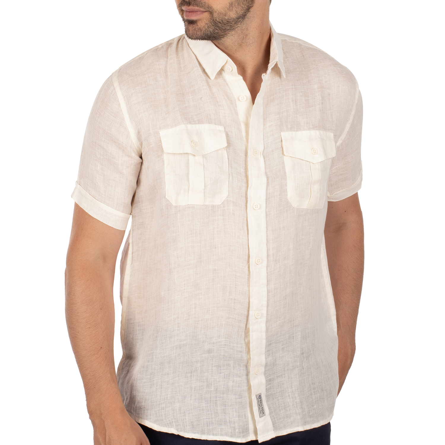 Chemise en lin ondine