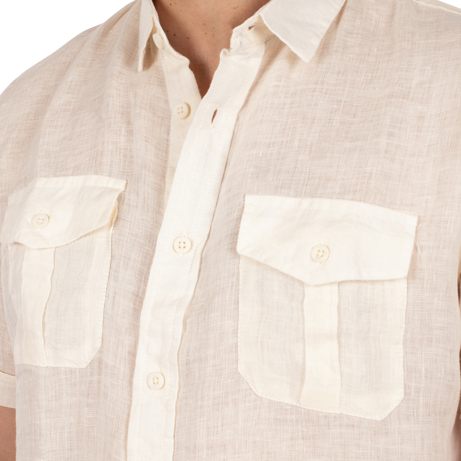 Chemise en lin ondine