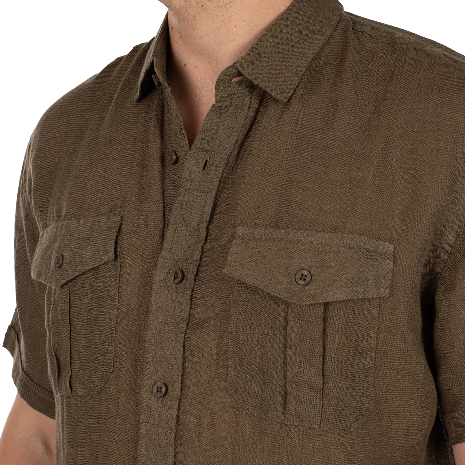 Chemise en lin ondine