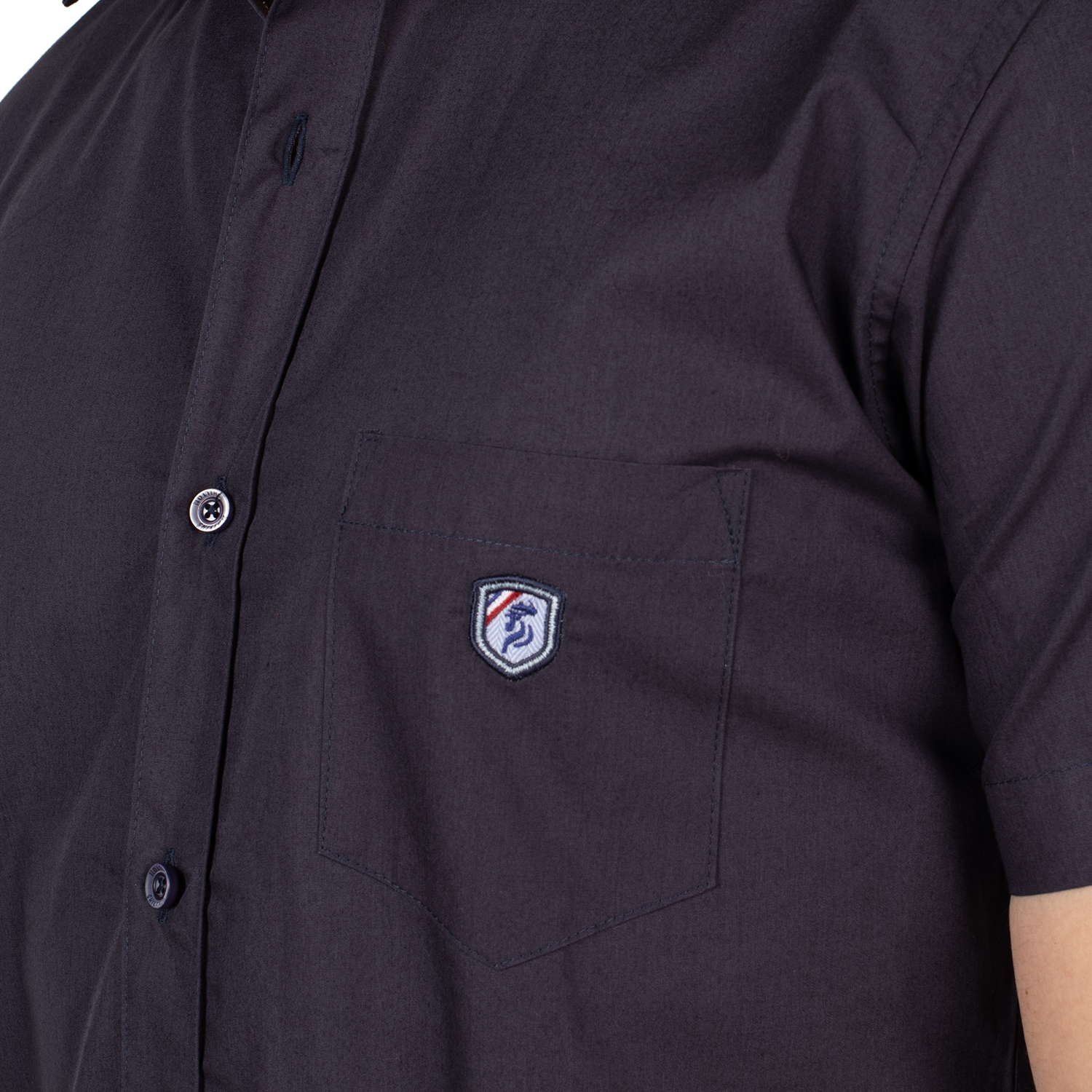 Chemise écusson calanque