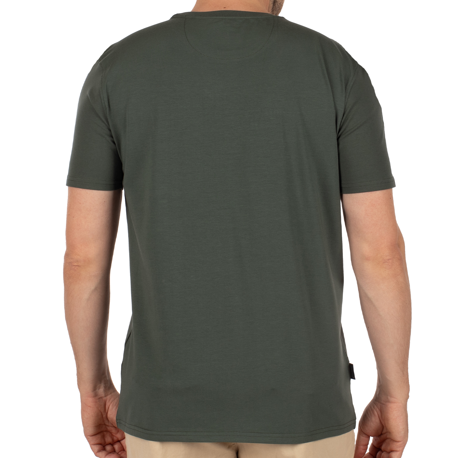 T-shirt embossing celadon