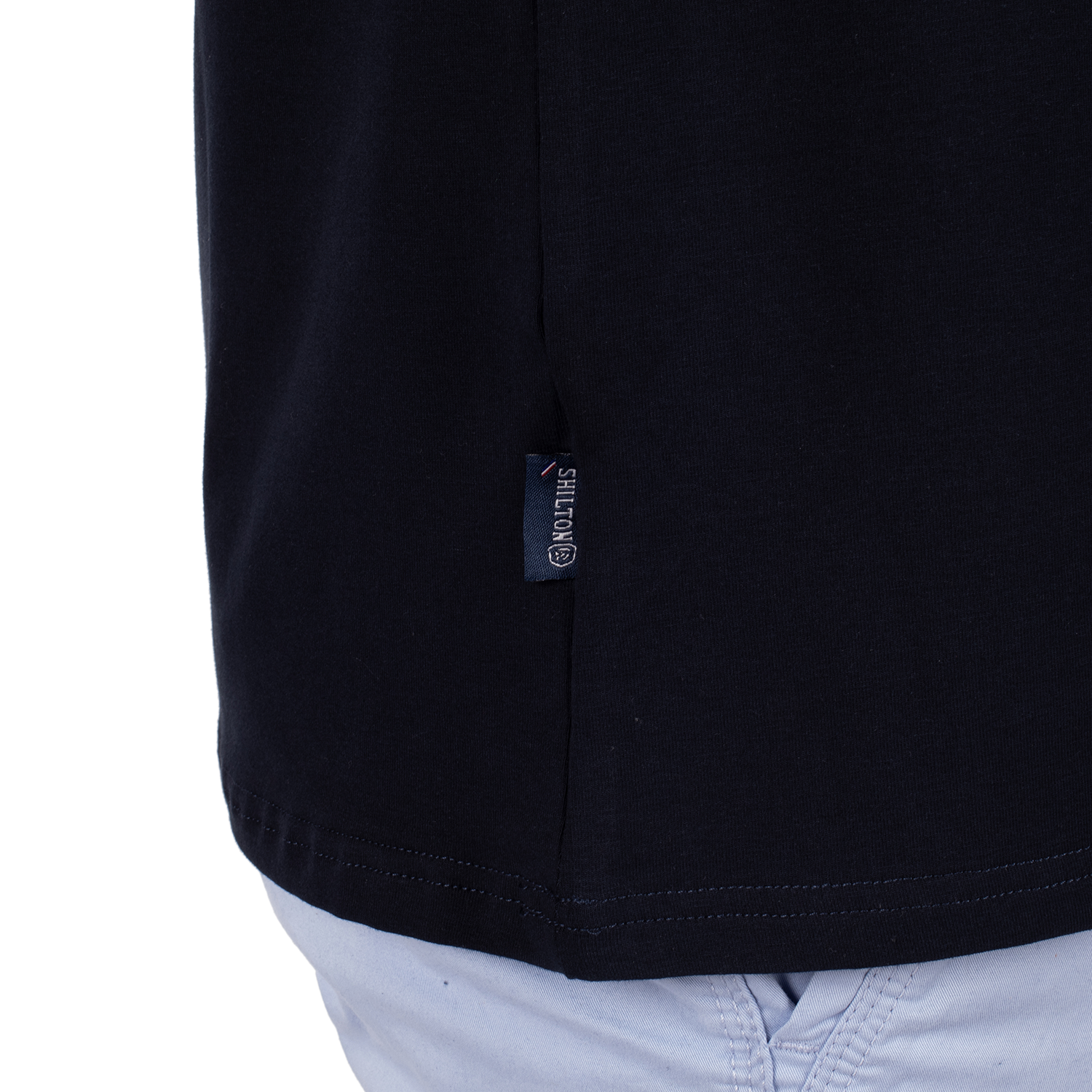 T-shirt basic blason print