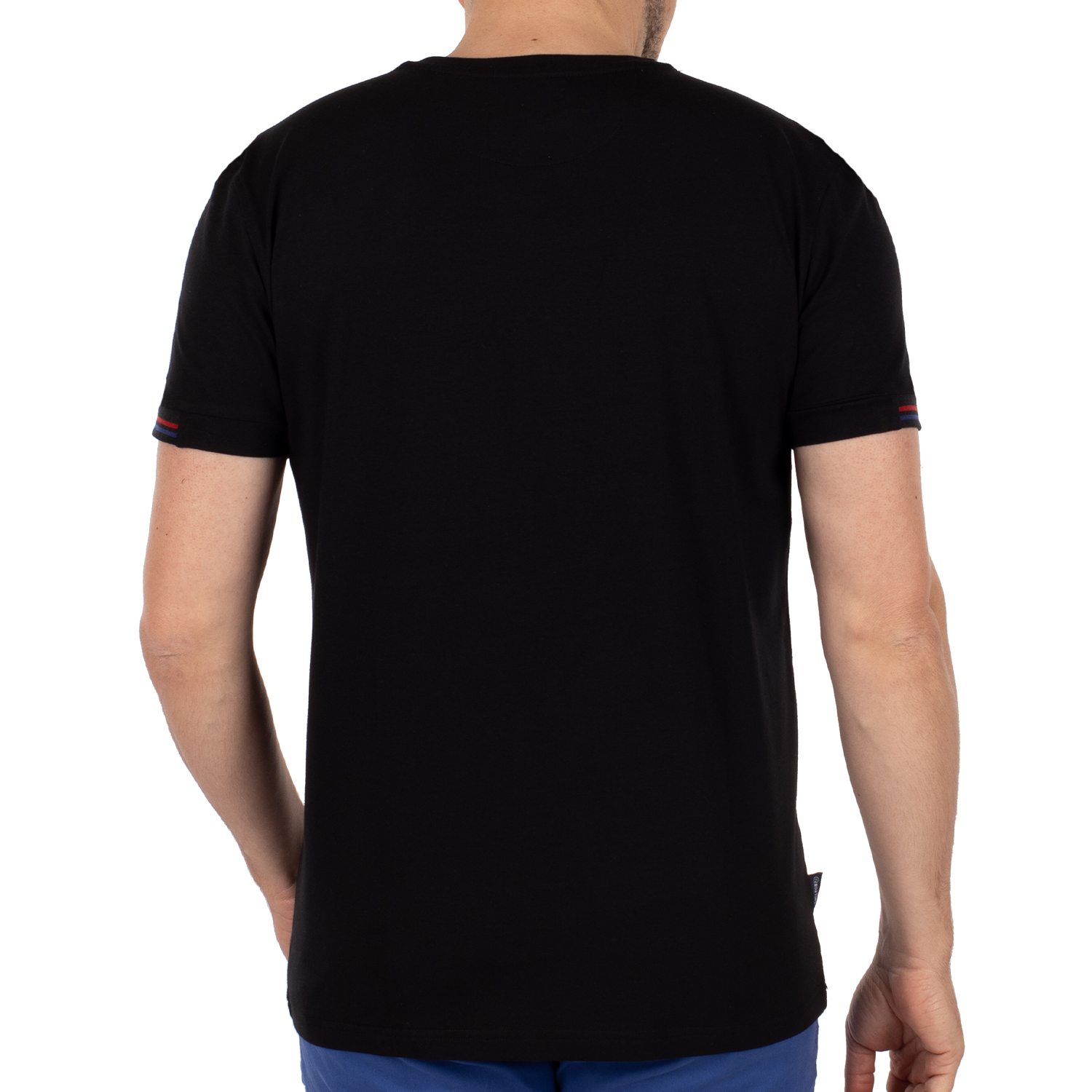 T-shirt basic blason print