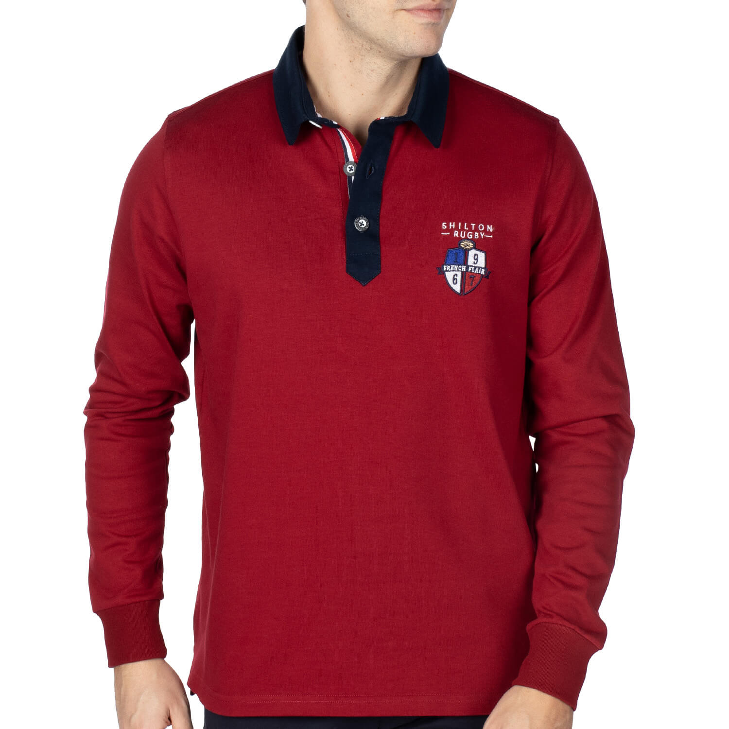 Polo rugby french flair Bordeaux - Shilton