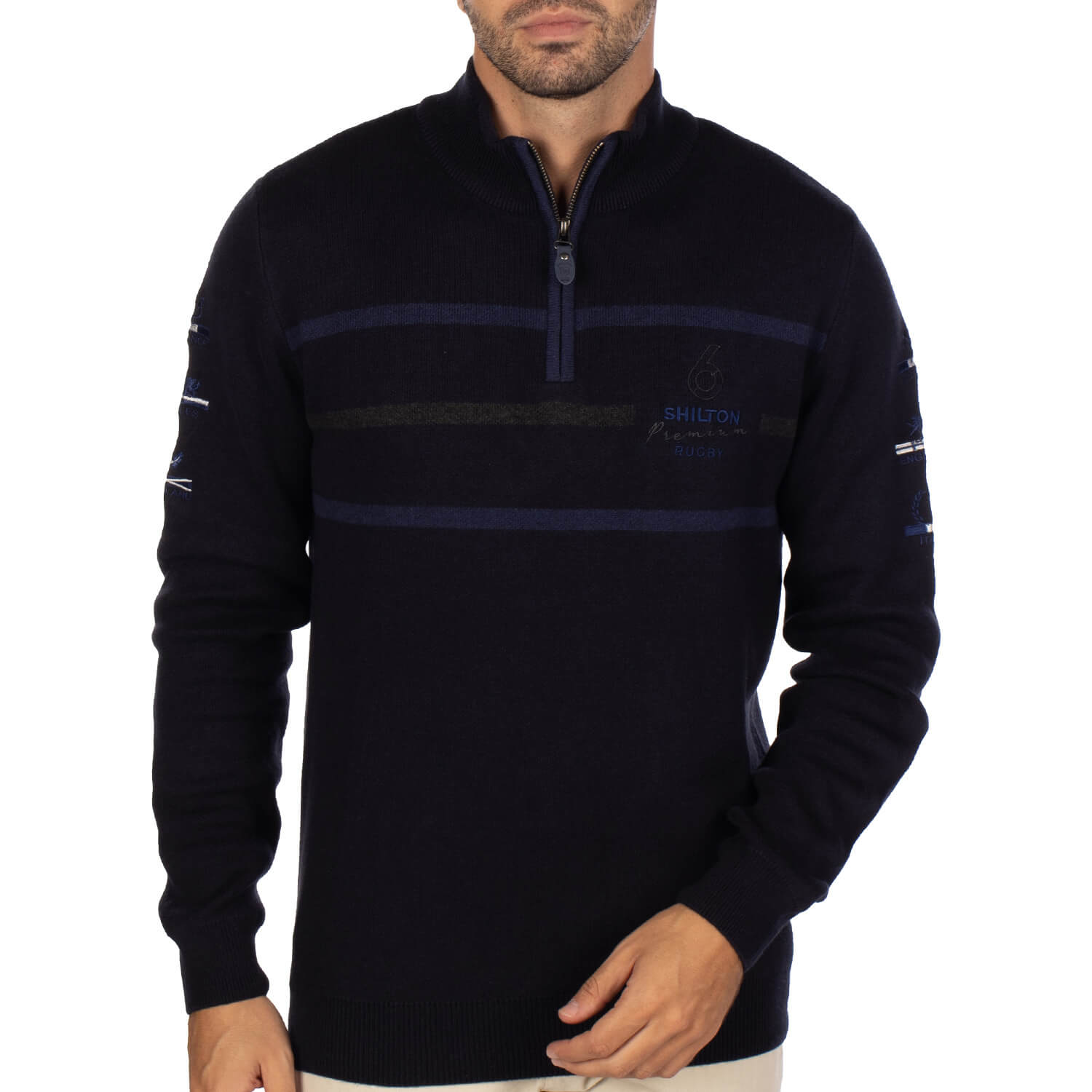 Pull Rugby Nation Navy
