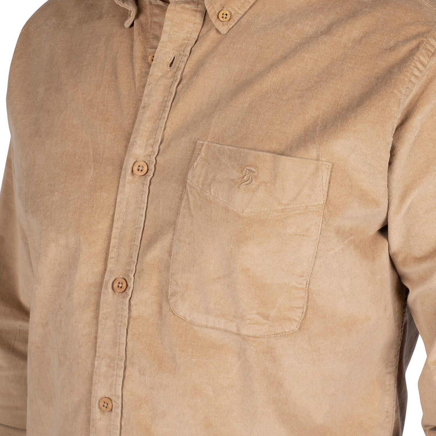 Chemise Velours Beige