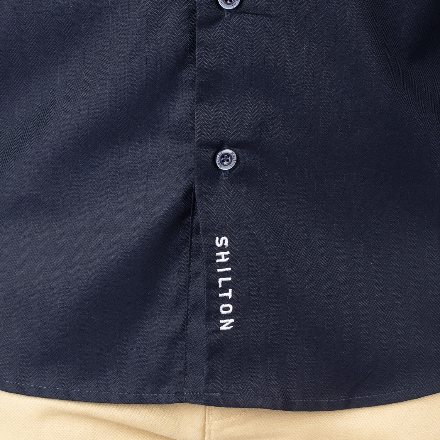 Chemise Ml Basic Navy