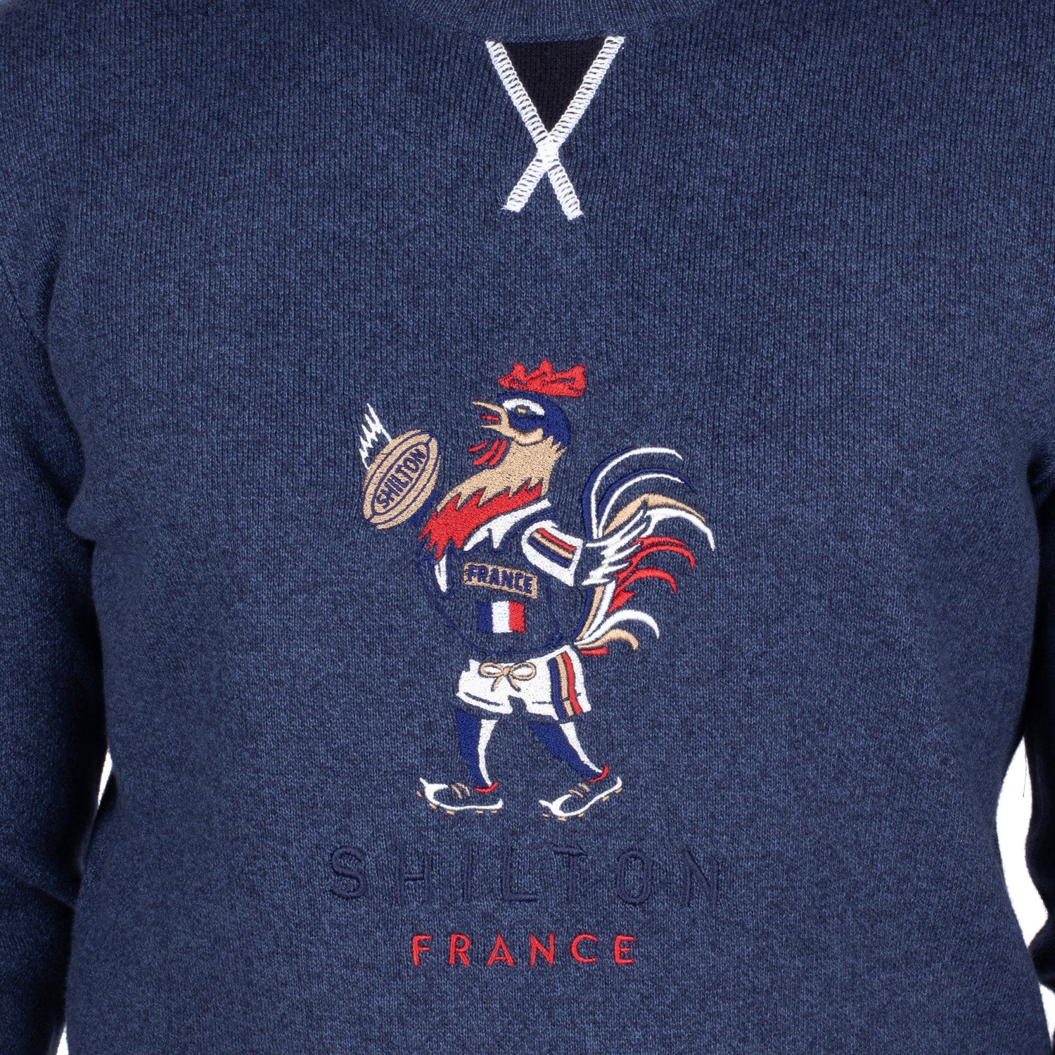 Pull Rugby France Indigo