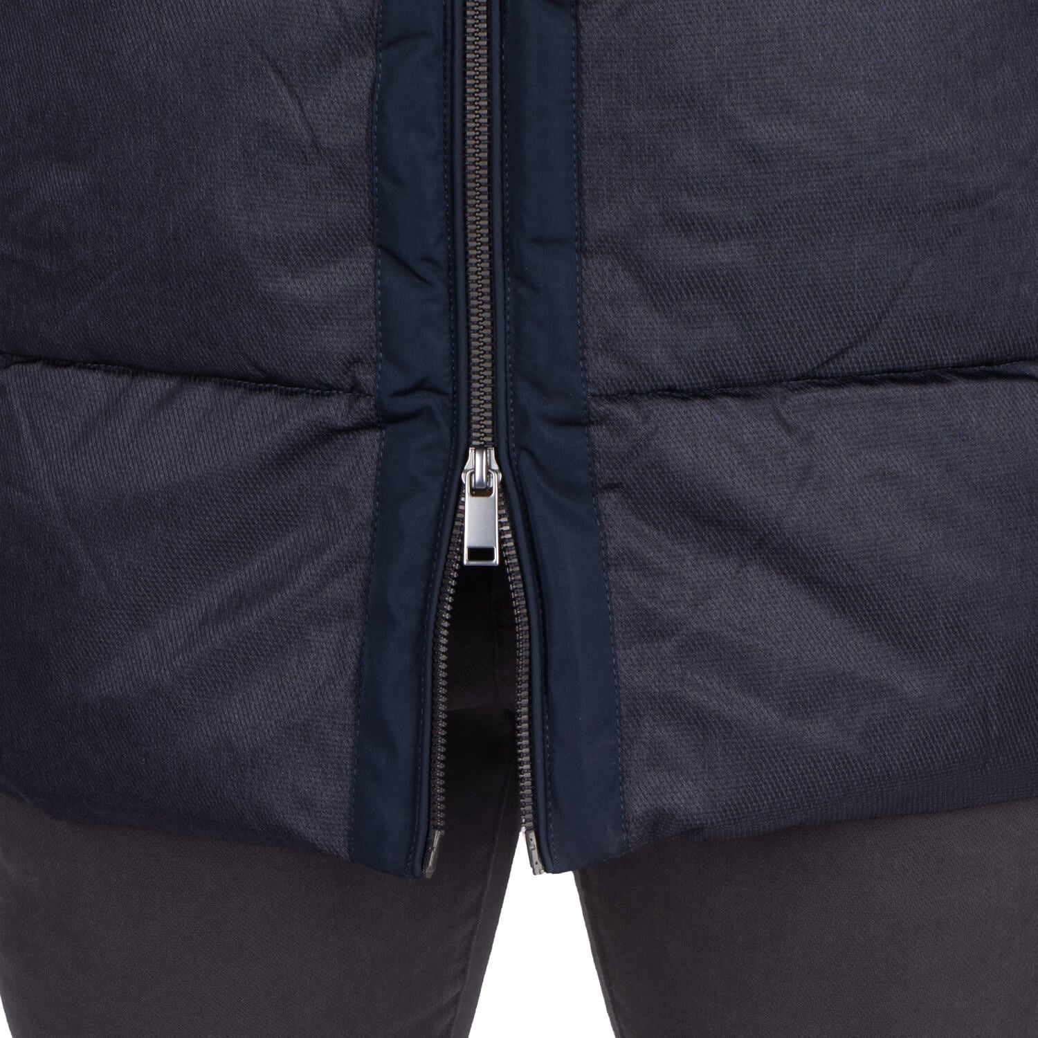 Parka Fourrure Navy