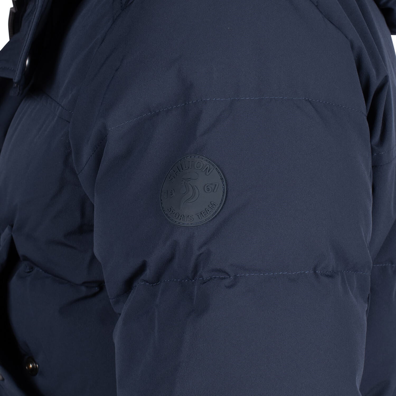 Parka Fourrure Coq Navy