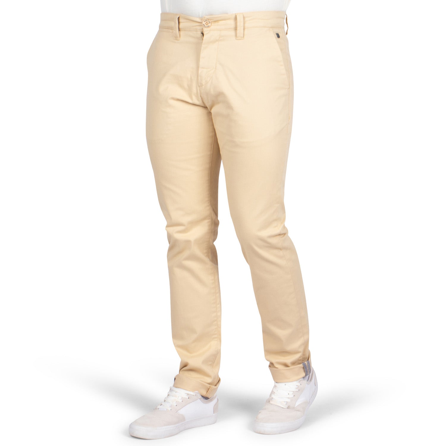 Pantalon chino écusson