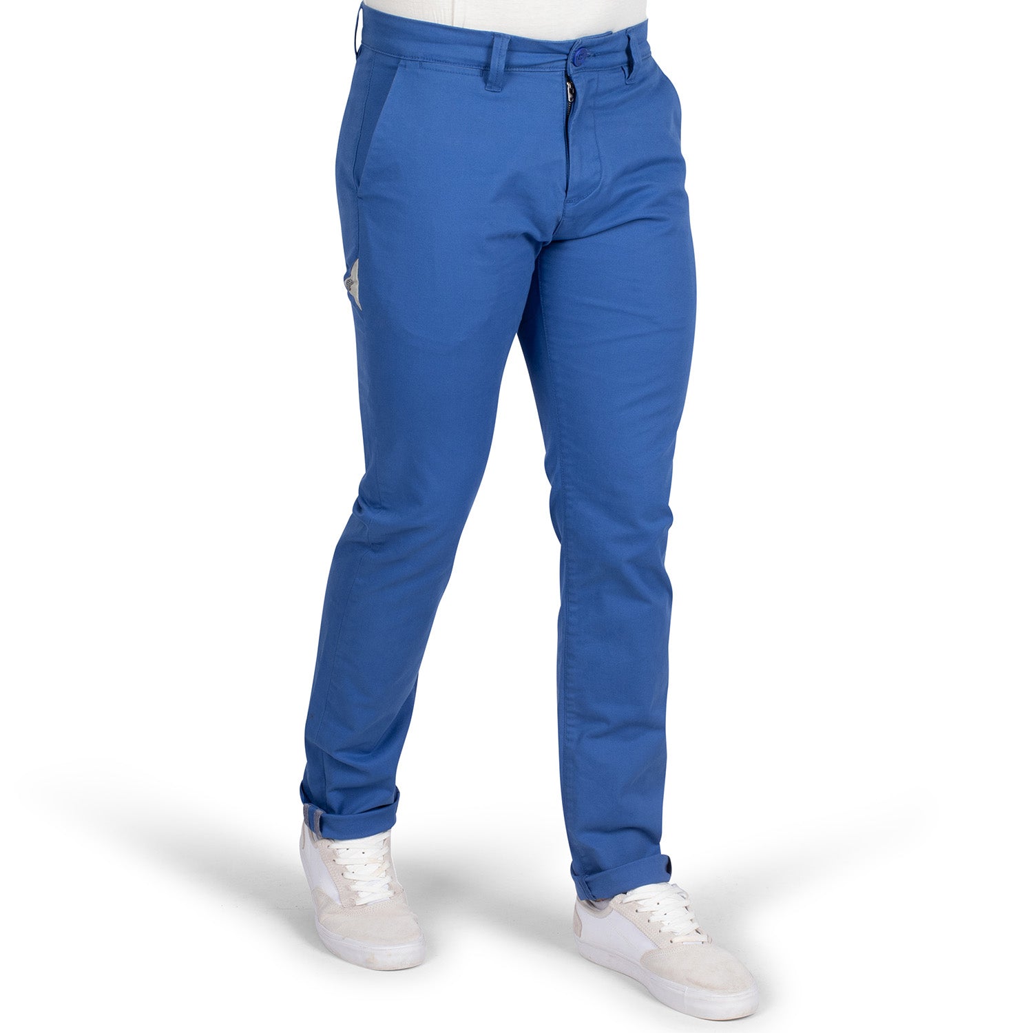 Pantalon chino écusson