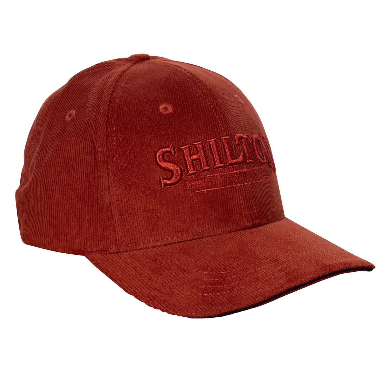 Casquette Velour Brique