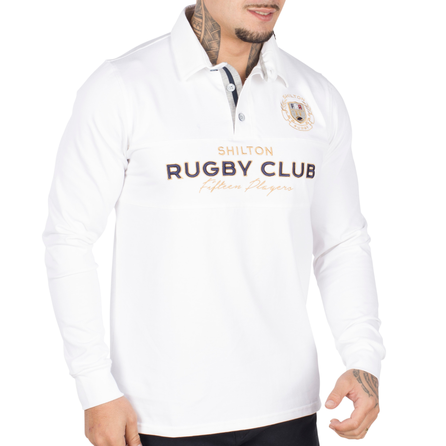 Polo rugby club bicolore