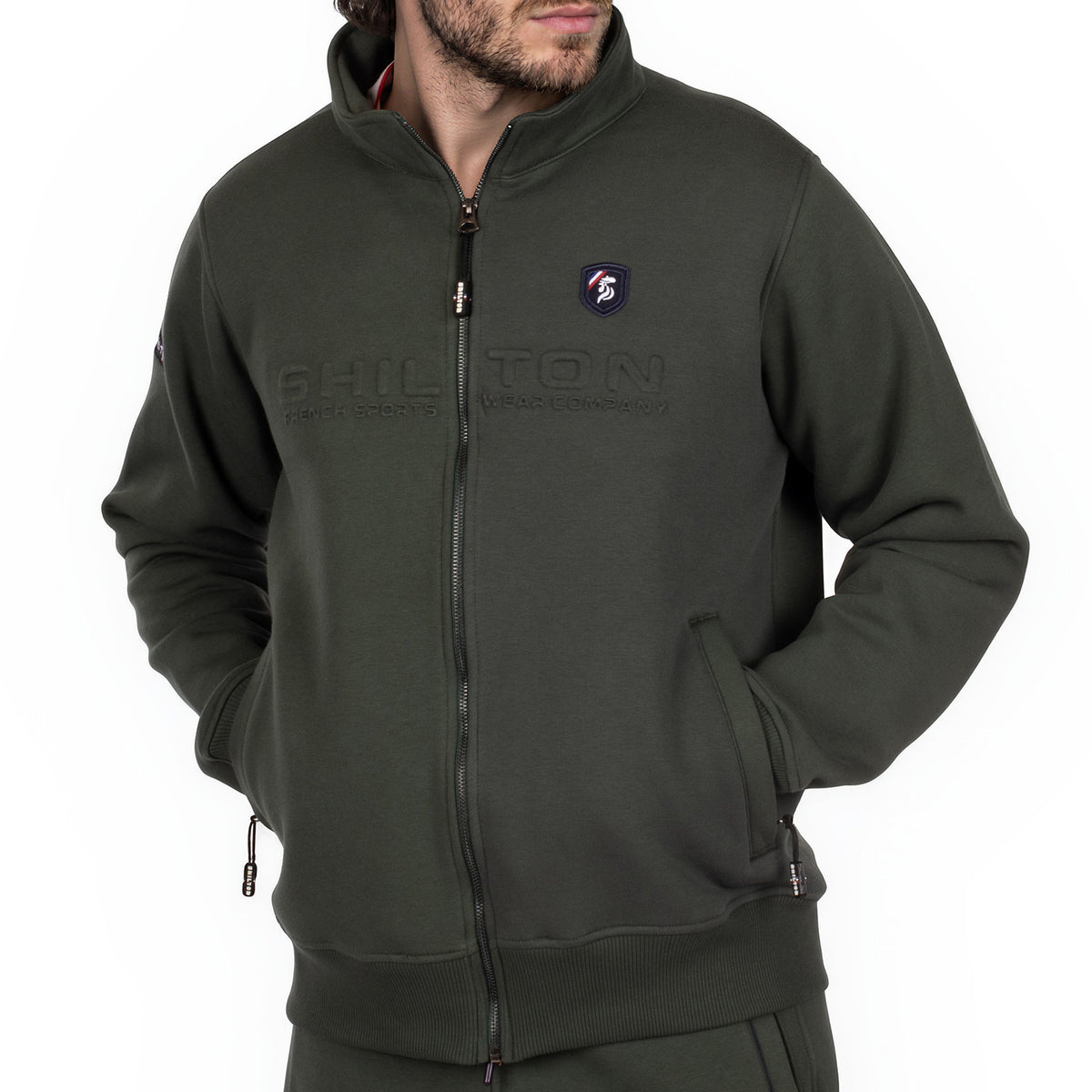 Gilet rugby embossing