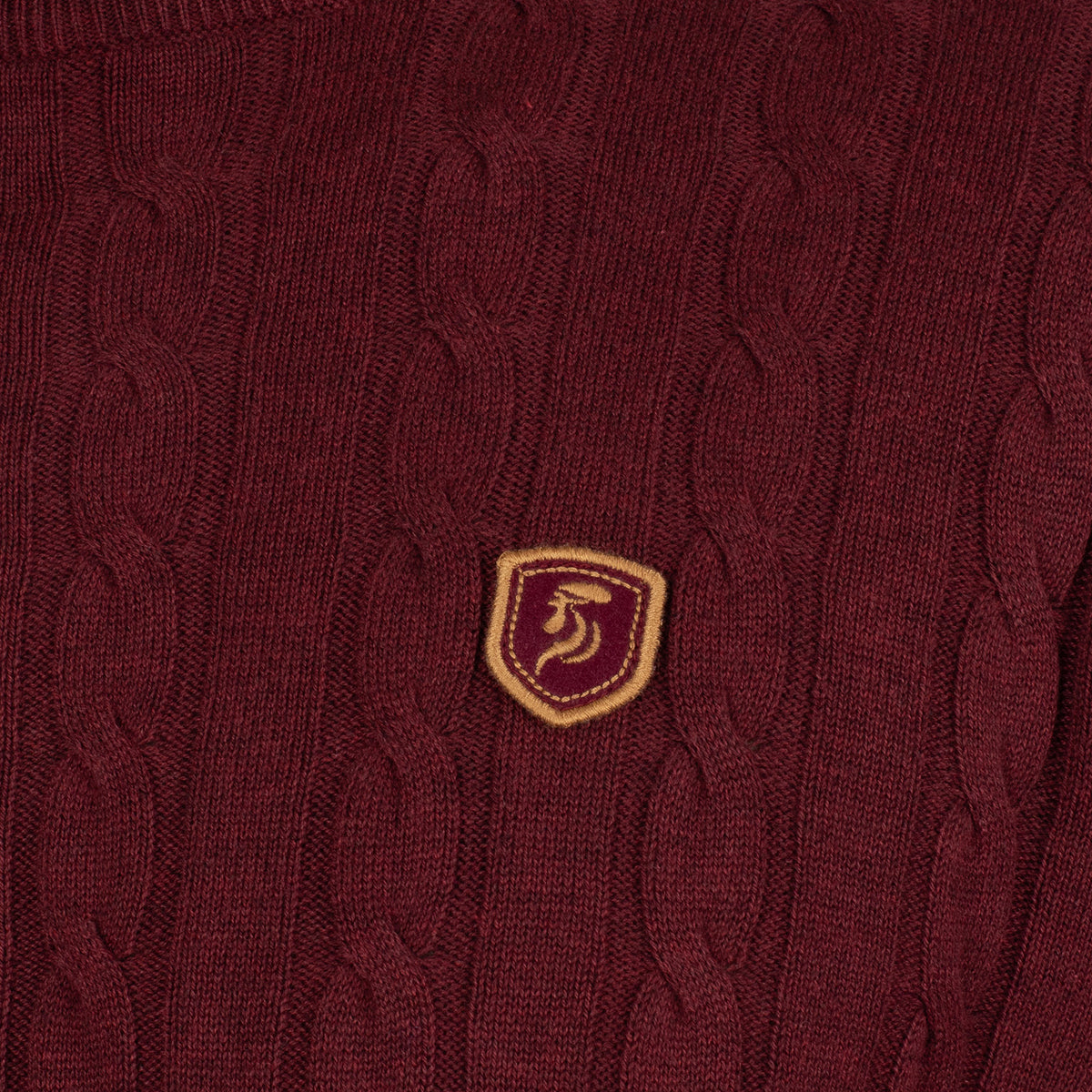 Pull col rond roseg