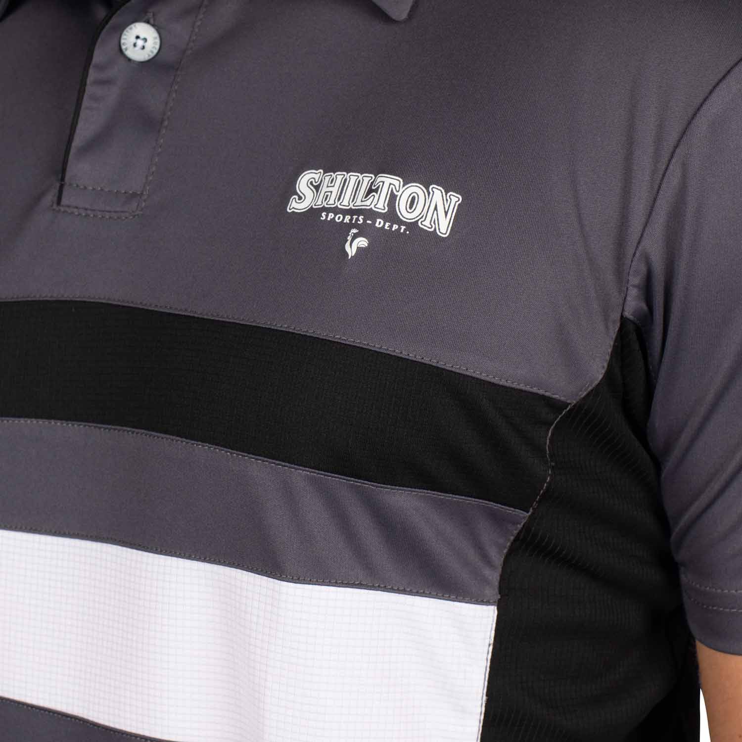 Polo de sport tricolore